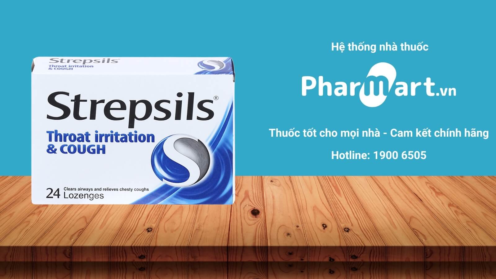 Mua ngay Strepsils Throat Irritation Cough tại Pharmart.vn