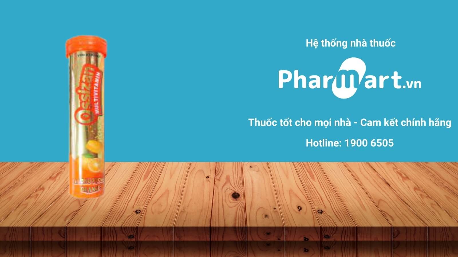 Địa chỉ mua Viên sủi Ossizan Vitamin C uy tín, chất lượng