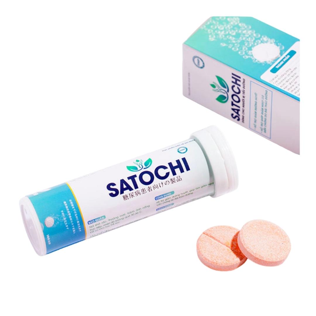 Viên sủi Satochi - Hỗ trợ ổn định đường huyết
