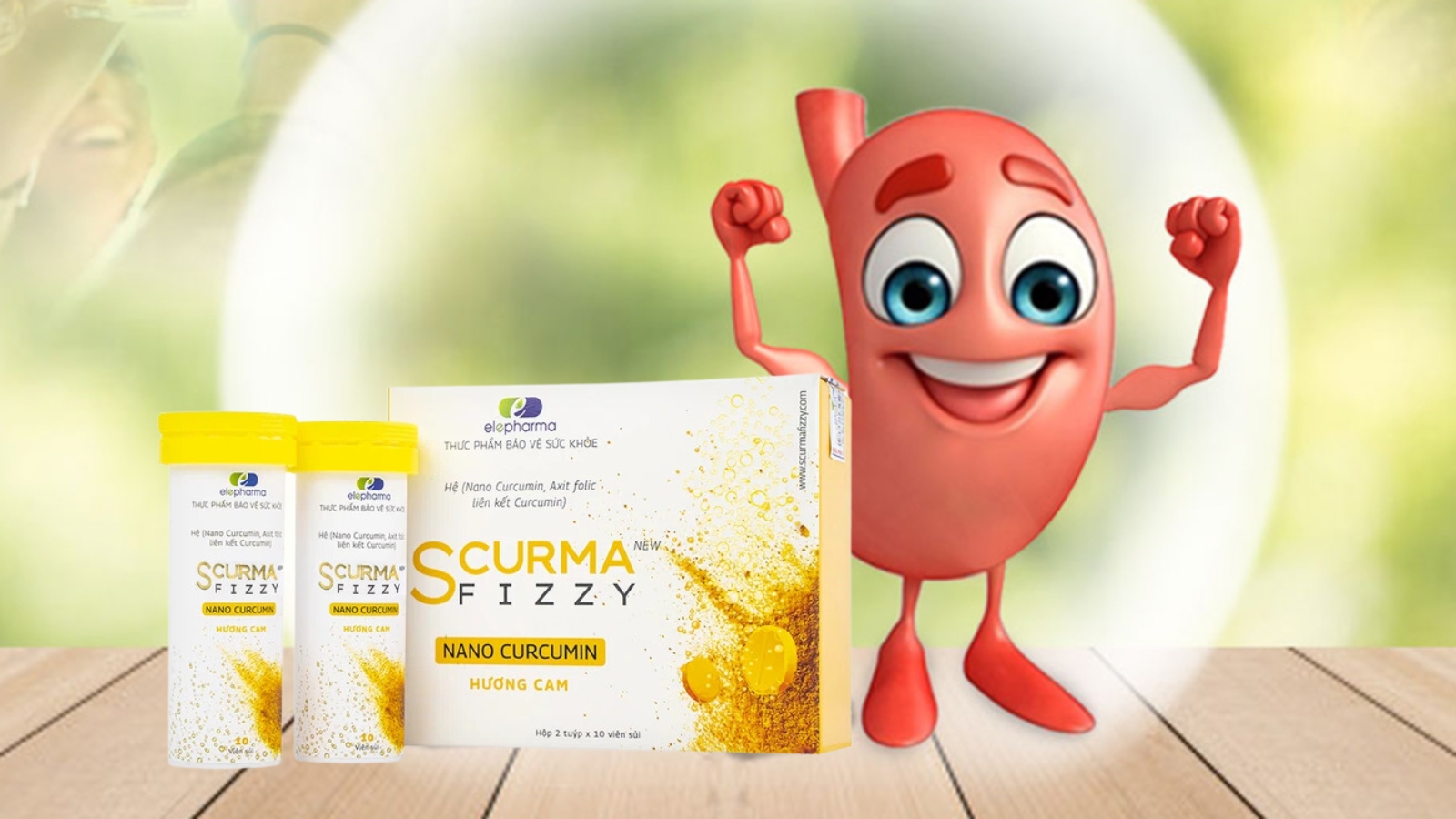 Trẻ từ 6 tuổi có thể dùng viên sủi nghệ SCurma