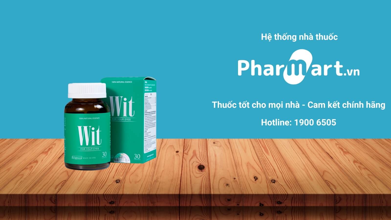 Mua Viên uống Wit chính hãng tại Pharmart.vn