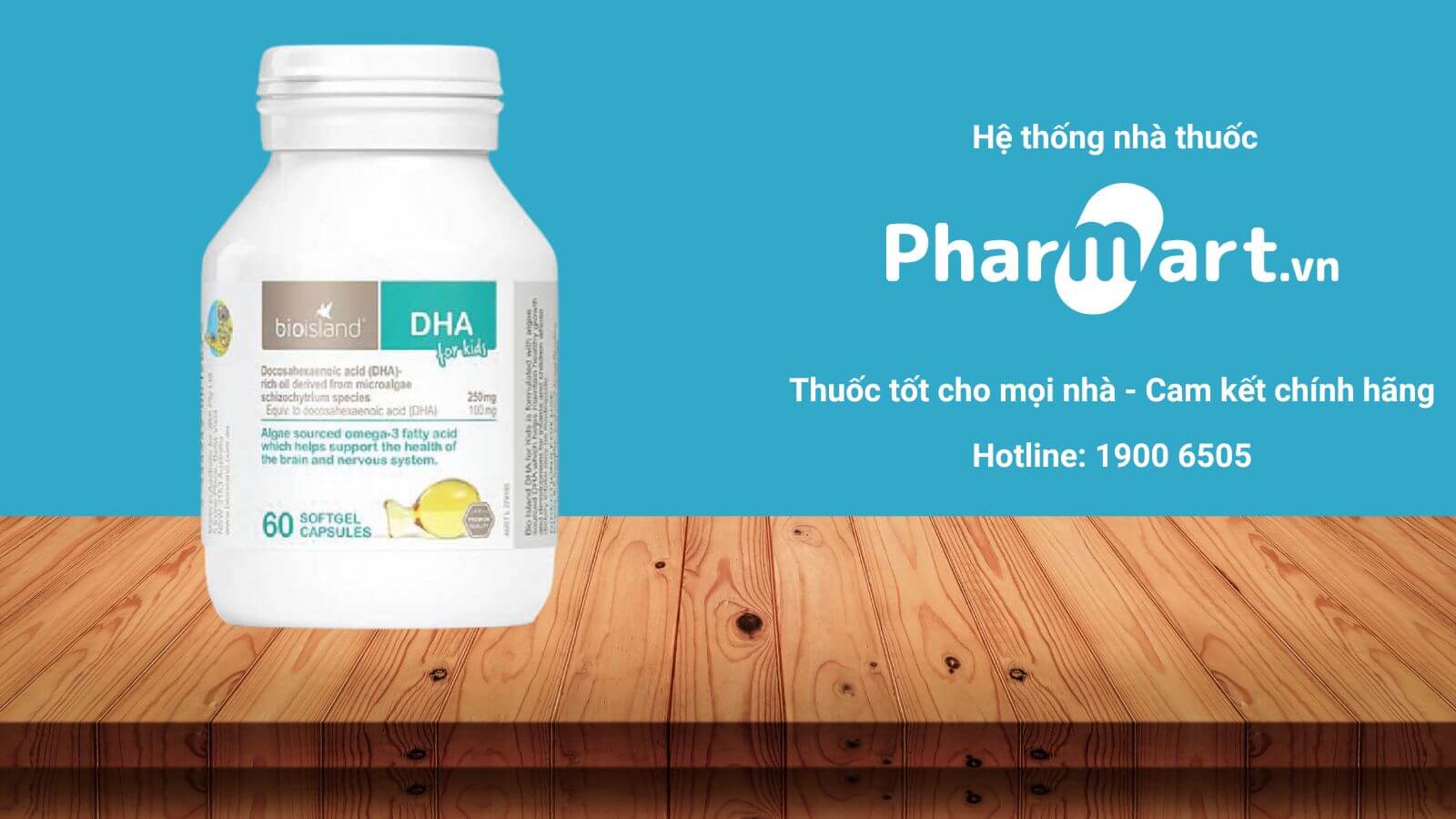 Mua ngay Bio Island DHA cho bé chính hãng tại Pharmart.vn