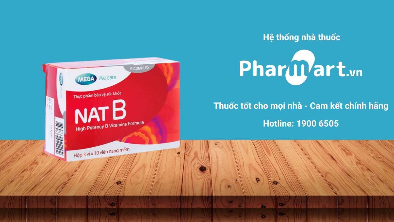 Mua ngay Viên uống Nat B tại Pharmart.vn