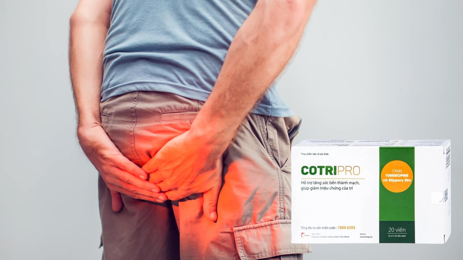 Viên uống CotriPro hỗ trợ ngăn ngừa và cải thiện các triệu chứng của bệnh trĩ