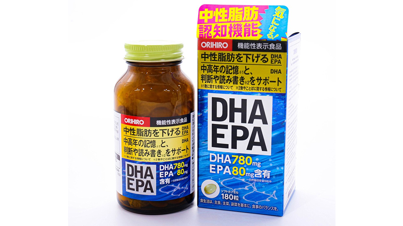 Viên uống DHA, EPA Orihiro xuất xứ từ Nhật Bản