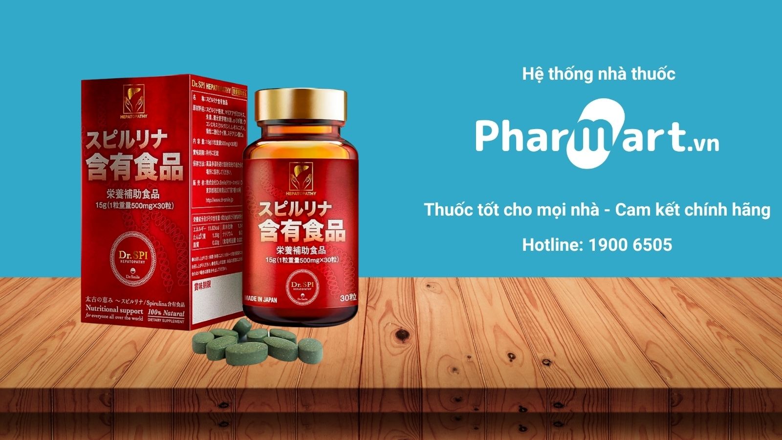 Dr Spi Hepatopathy hiện đang được bán chính hãng tại Nhà thuốc Pharmart.vn