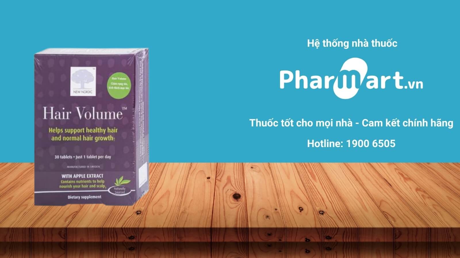 Địa chỉ mua Viên Uống Hair Volume New Nordic uy tín, chất lượng