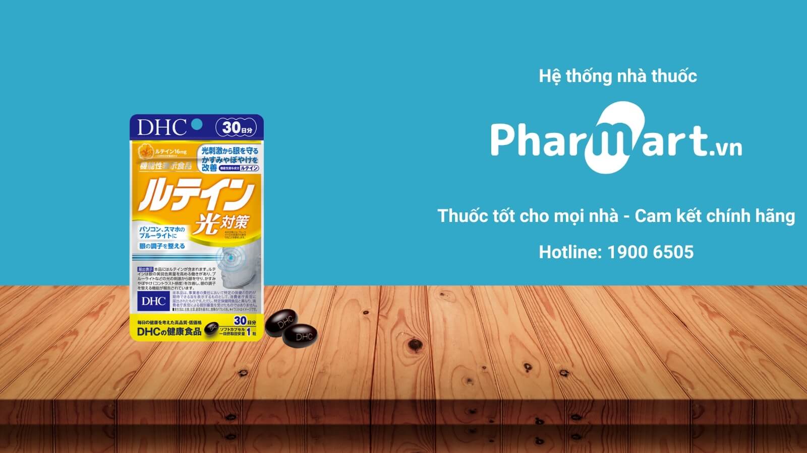Mua DHC Lutein Bluelight chính hãng tại Pharmart.vn