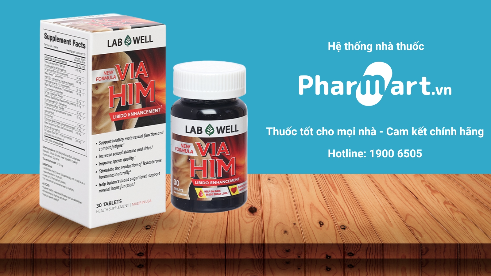 Pharmart cam kết cung cấp sản phẩm chính hãng