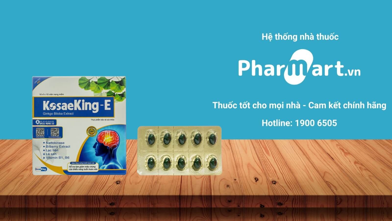 Pharmart.vn cam kết đem đến những sản phẩm chính hãng và chất lượng nhất