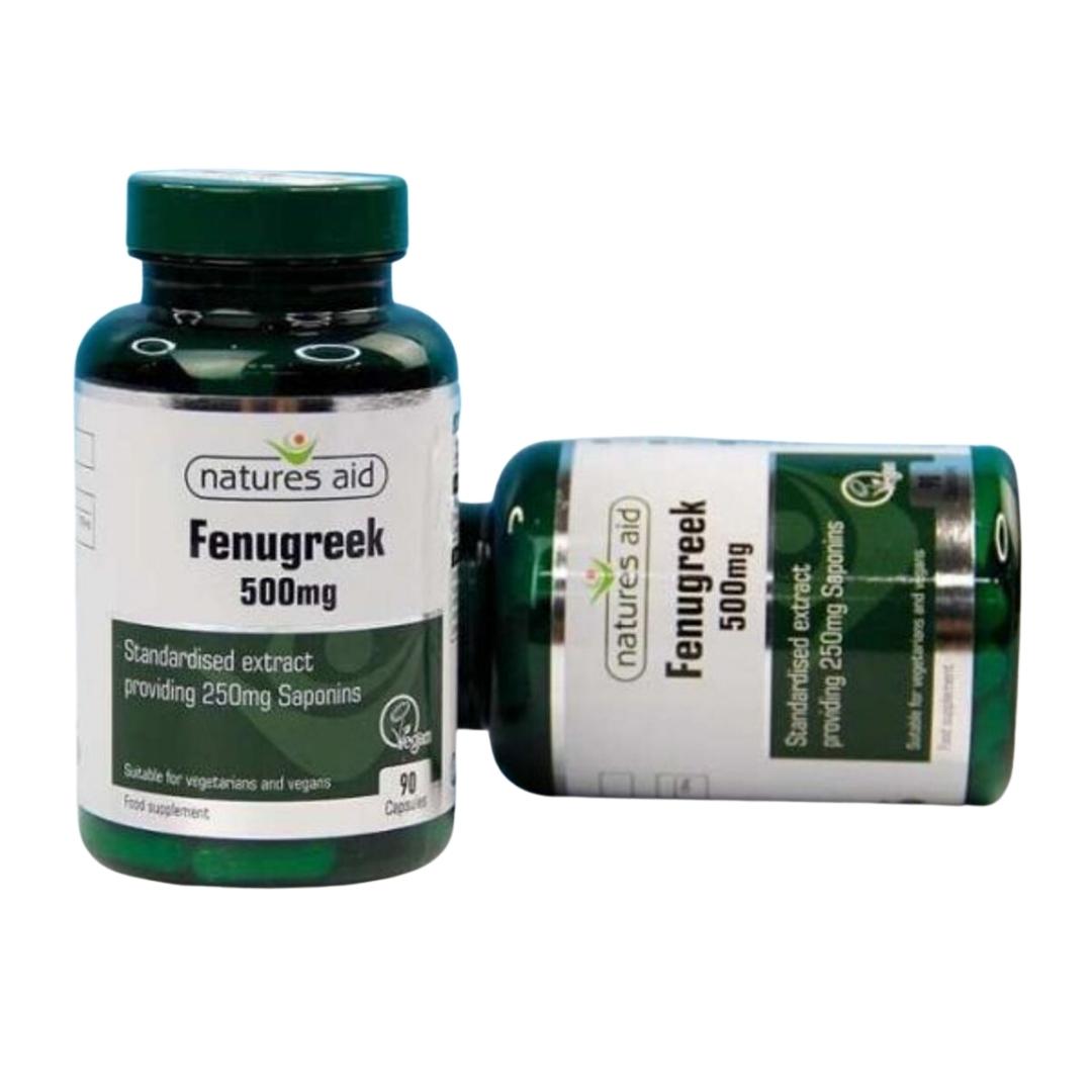 Viên uống lợi sữa Natures Aid Fenugreek 500mg Pharmart.vn