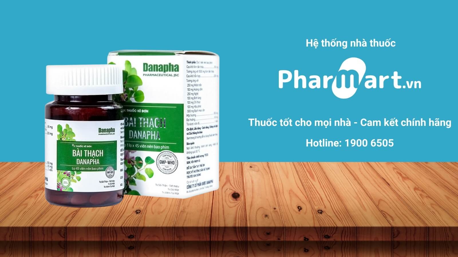 Mua ngay Bài thạch Danapha tại Pharmart.vn