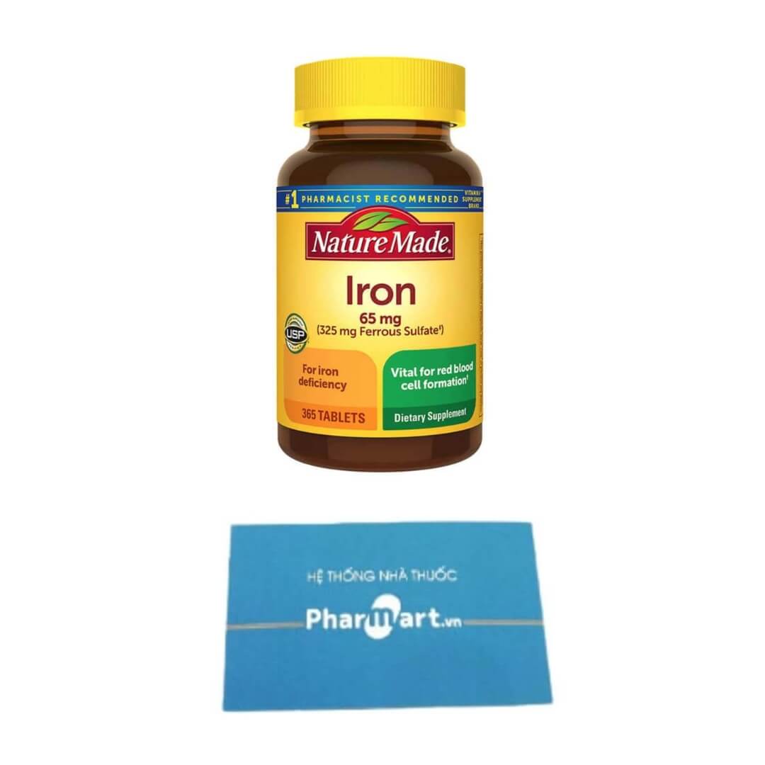 Nature Made Iron Bổ sung sắt Pharmart.vn