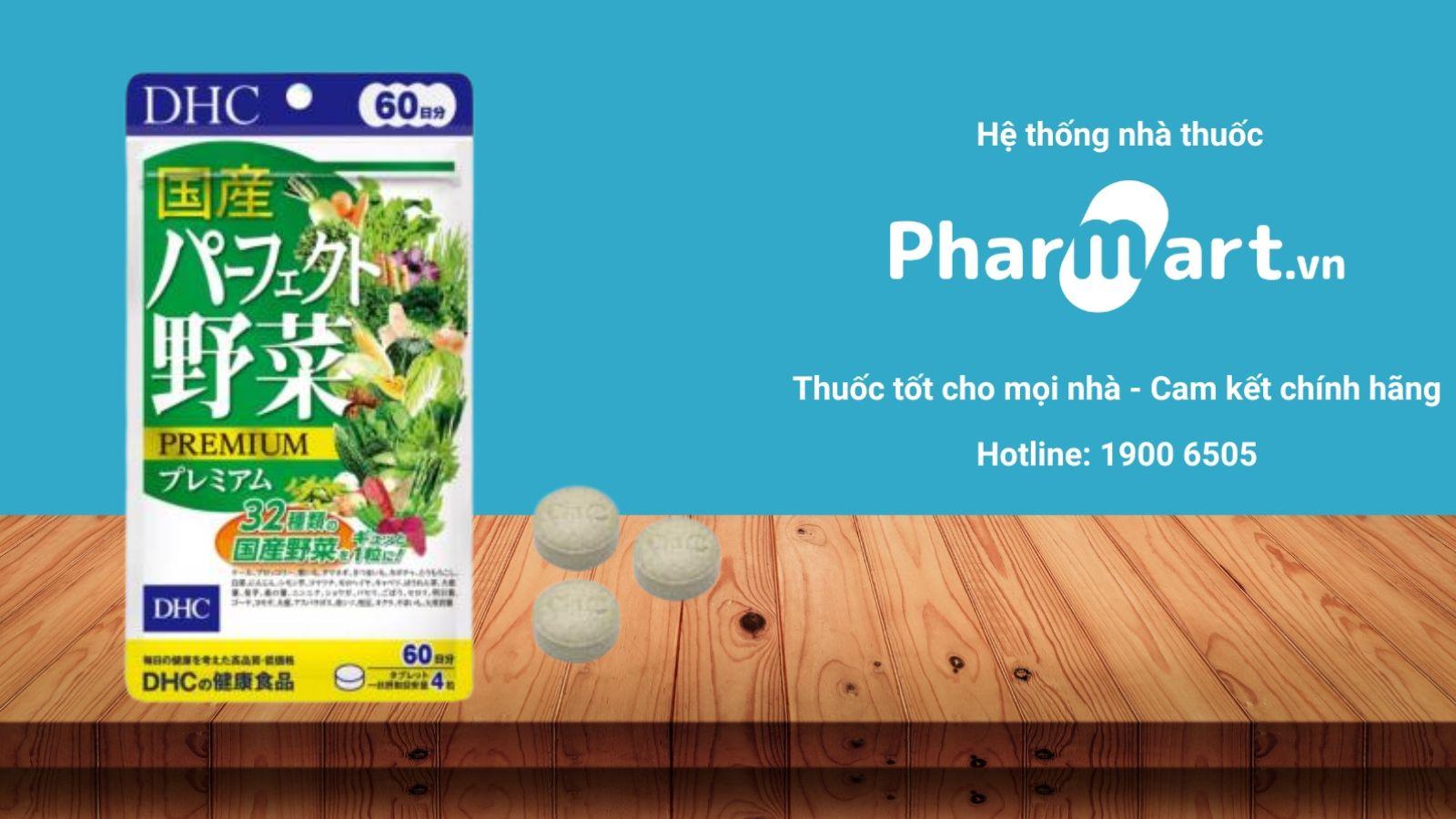 Mua ngay DHC rau củ 15 ngày tại Pharmart.vn