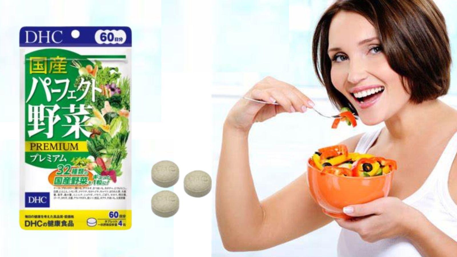 DHC rau củ 15 ng&agrave;y đến từ thương hiệu uy t&iacute;n tại Nhật Bản