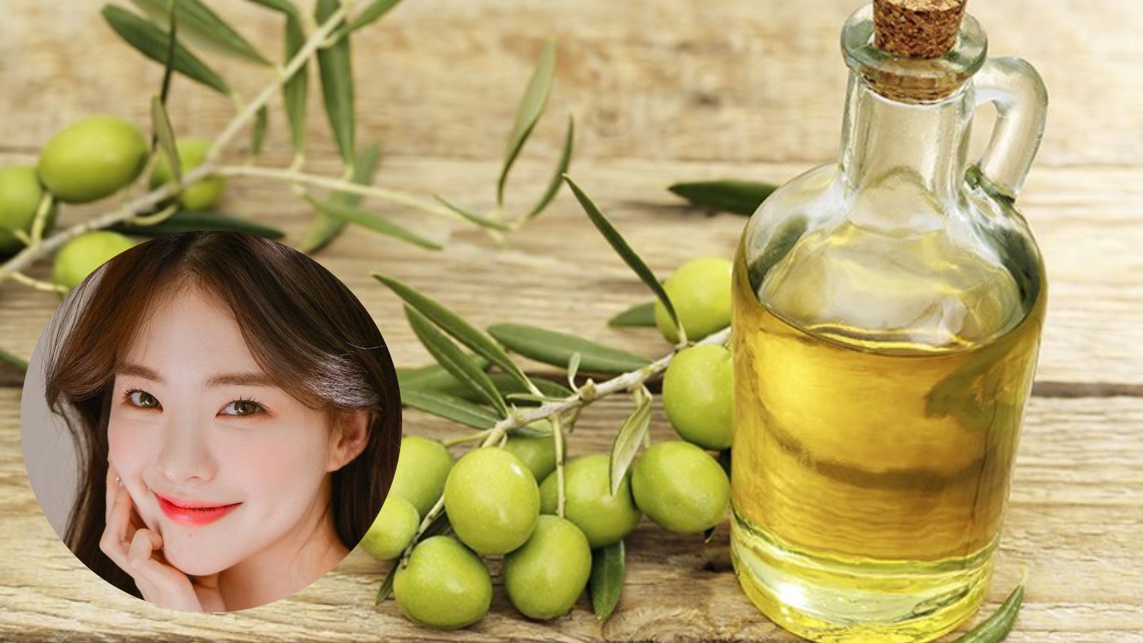 Dầu ô liu là một thành phần có trong viên  DHC Adlay Extract giúp da mịn màng 