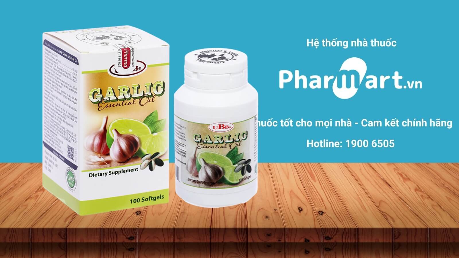 Giá và địa chỉ mua UBB Garlic Essential Oil uy tín, chất lượng