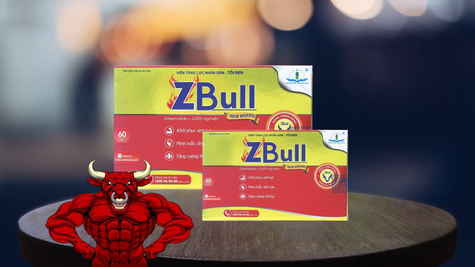 Viên uống Zbull sản phẩm được người Việt Nam tin dùng