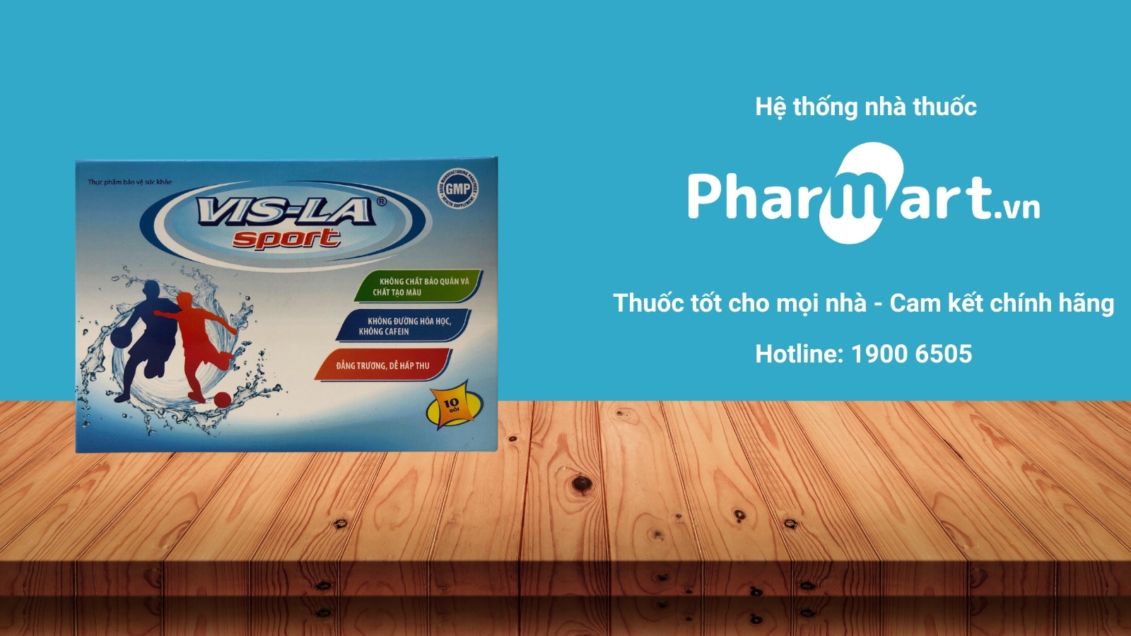 Mua ngay Vis-La Sport chính hãng tại Pharmart.vn