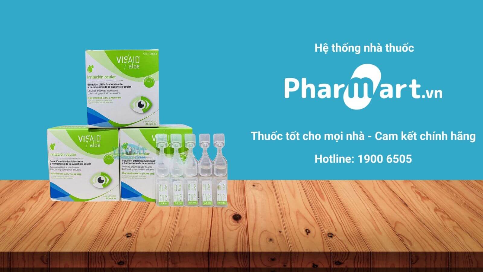 Mua Visaid Aloe chính hãng tại Pharmart.vn