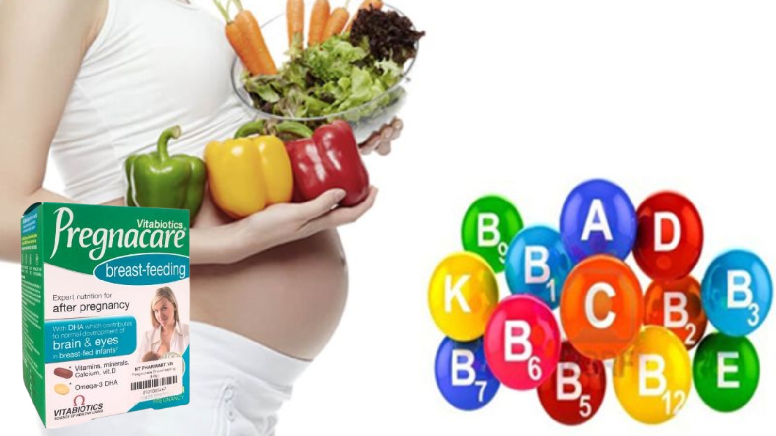 Vitabiotics Pregnacare Breastfeeding bổ sung vitamin và khoáng chất cho phụ nữ cho con bú