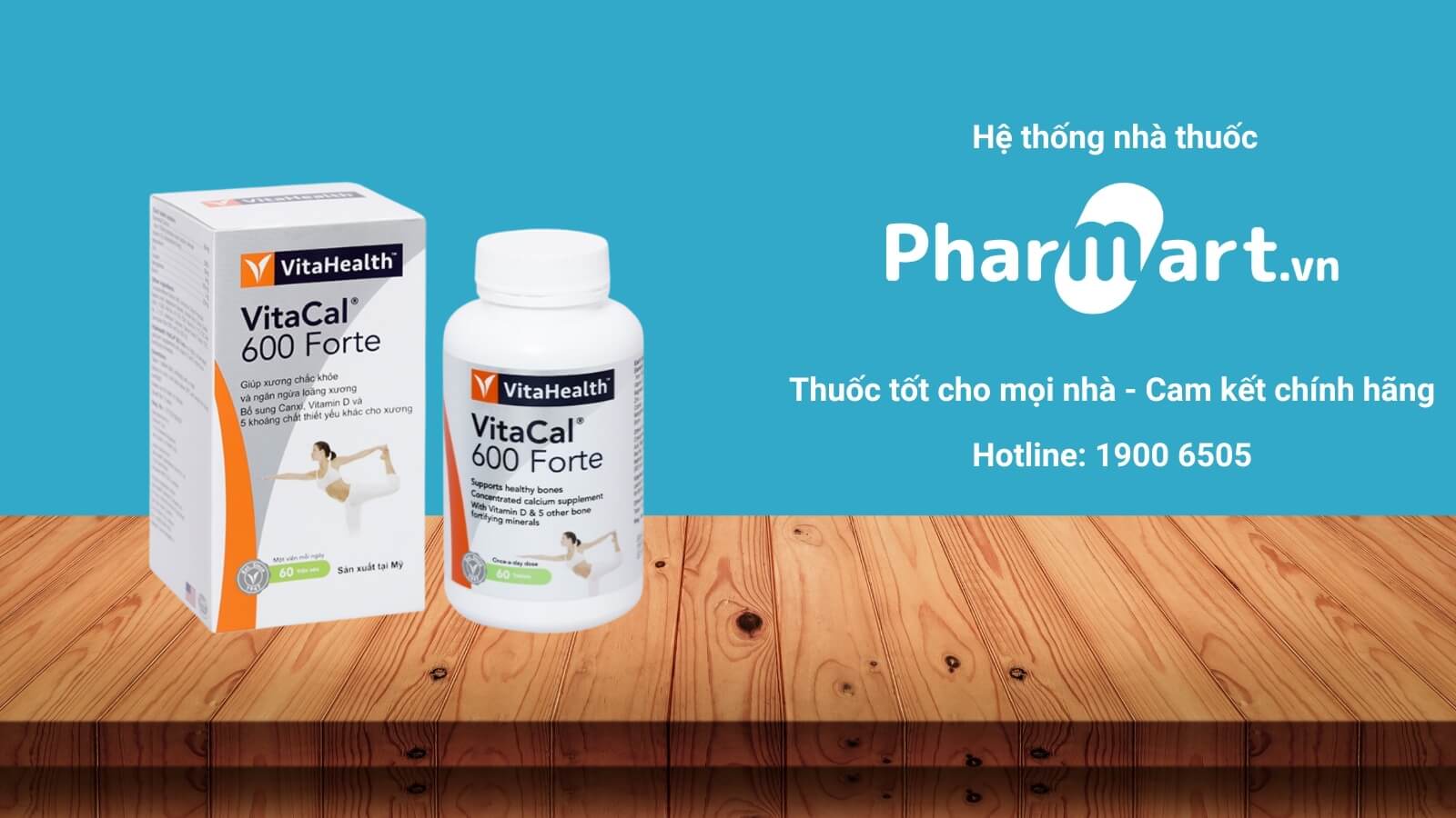 Mua ngay VitaCal 600 Forte tại Pharmart.vn