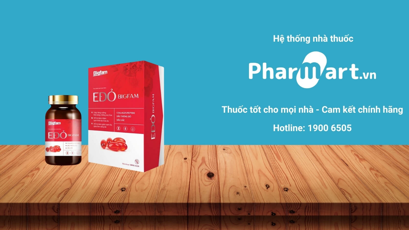 Mua Vitamin E đỏ BigFam chính hãng tại Pharmart.vn