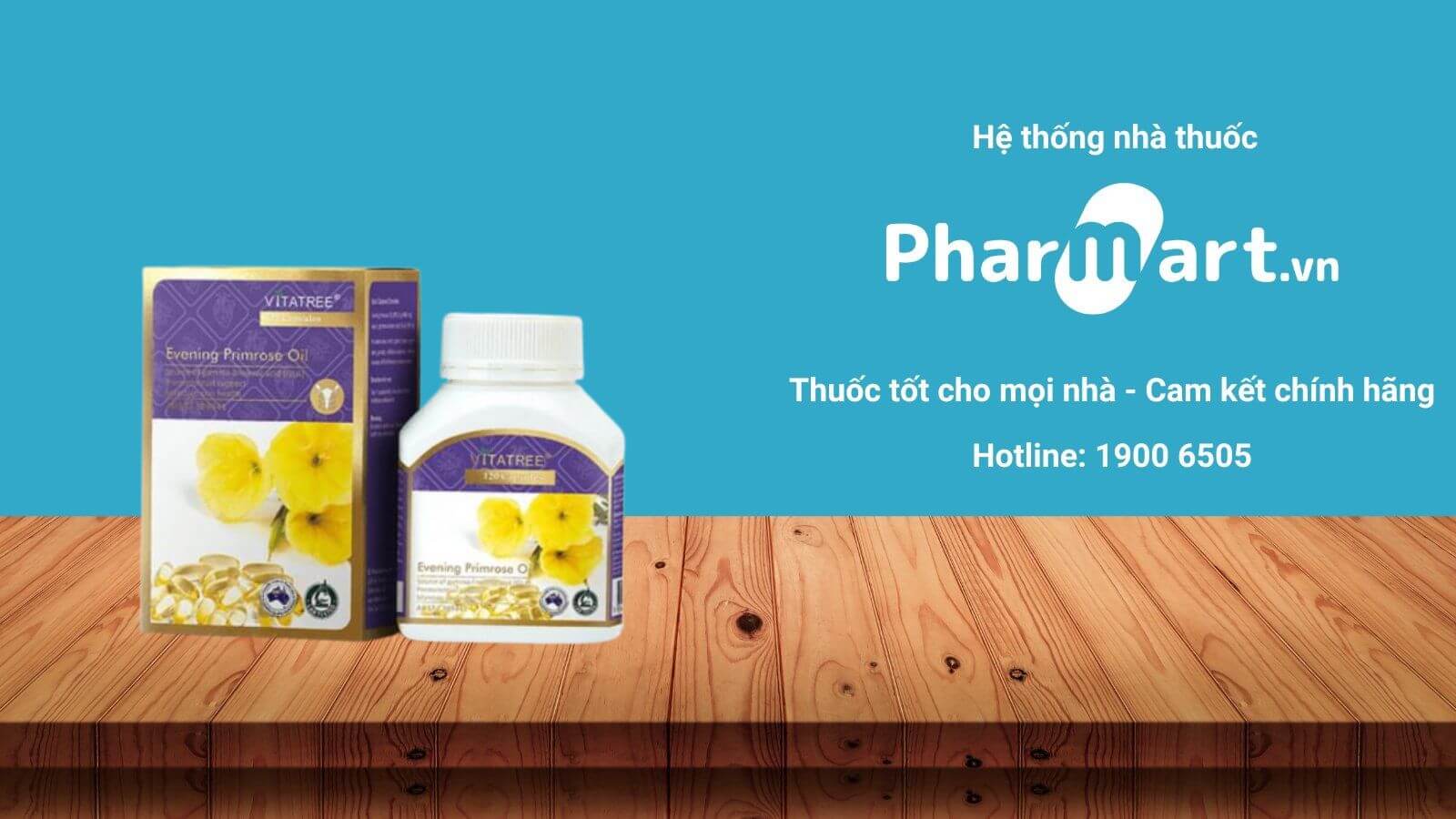 Liên hệ Pharmart.vn để đảm bảo mua Vitatree Evening Primrose Oil chính hãng