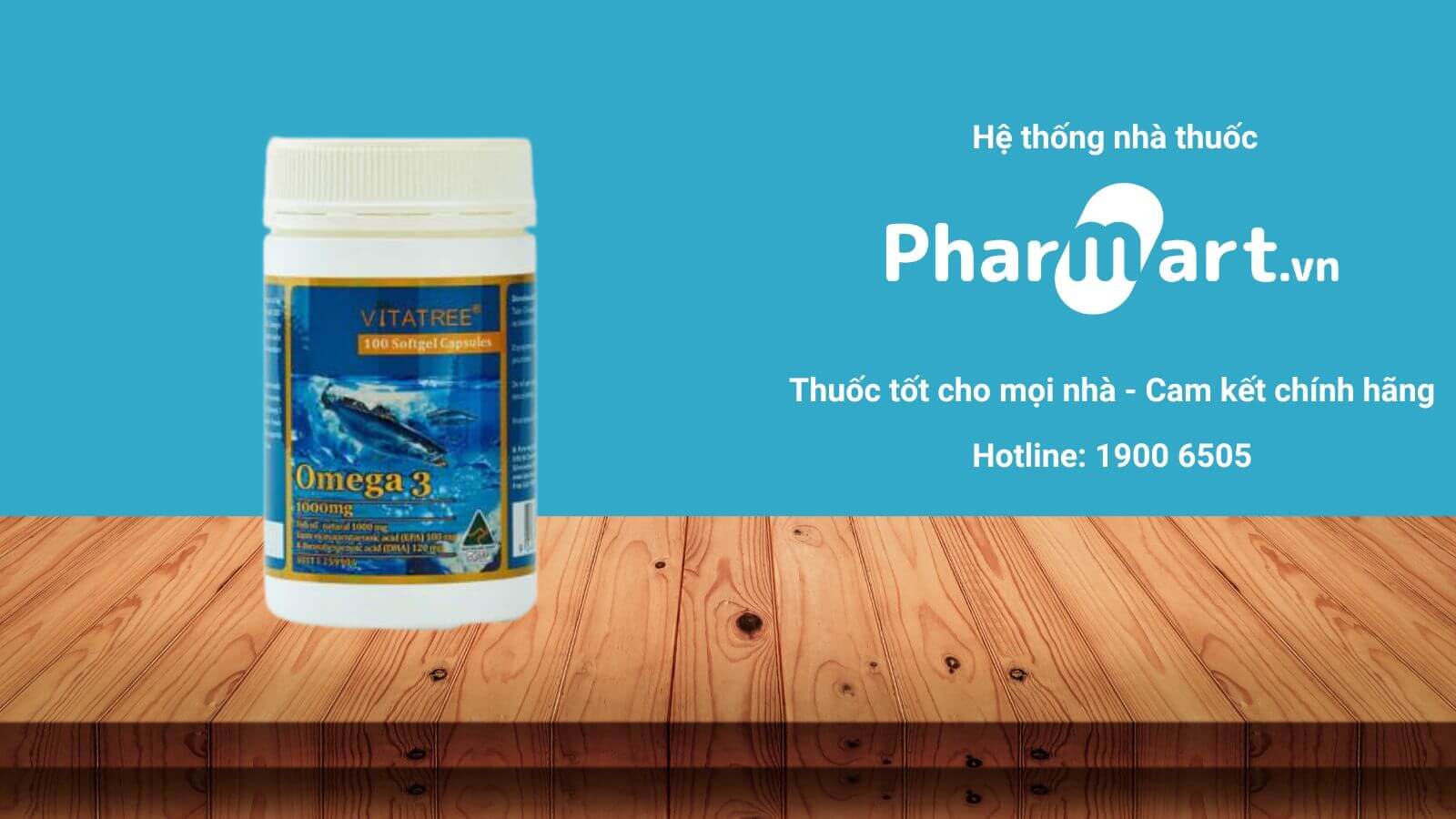 Mua Vitatree Omega 3 chính hãng tại Pharmart.vn