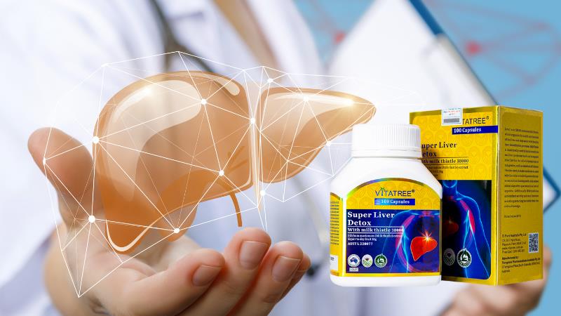 Vitatree Super Liver Detox giúp giải độc và bảo vệ chức năng gan