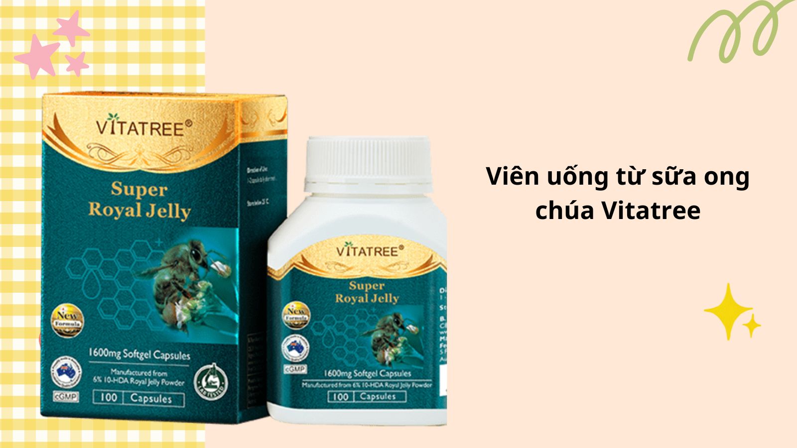Giá bán và địa chỉ mua Vitatree Super Royal Jelly tại nhà thuốc Pharmart