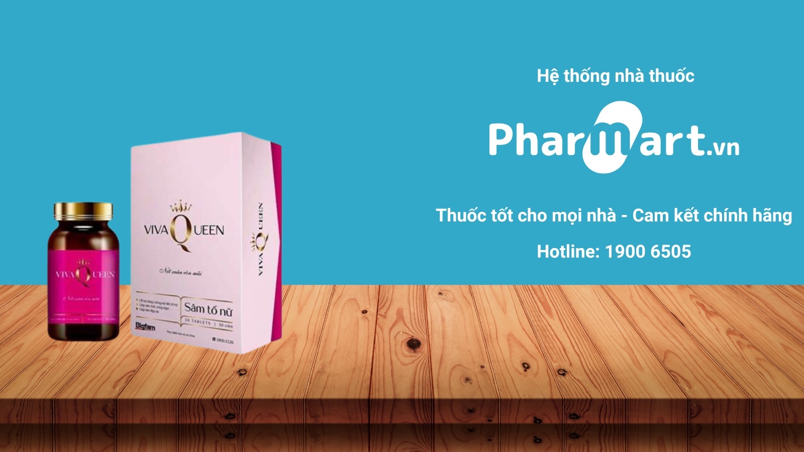 Viva Queen đang được phân phối chính hãng bởi Pharmart.vn