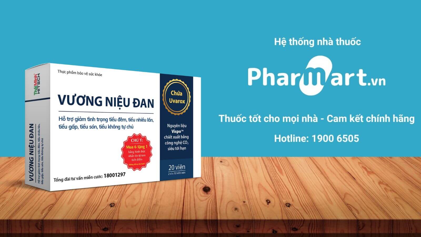 Đặt mua Vương Niệu Đan giá tốt tại Pharmart