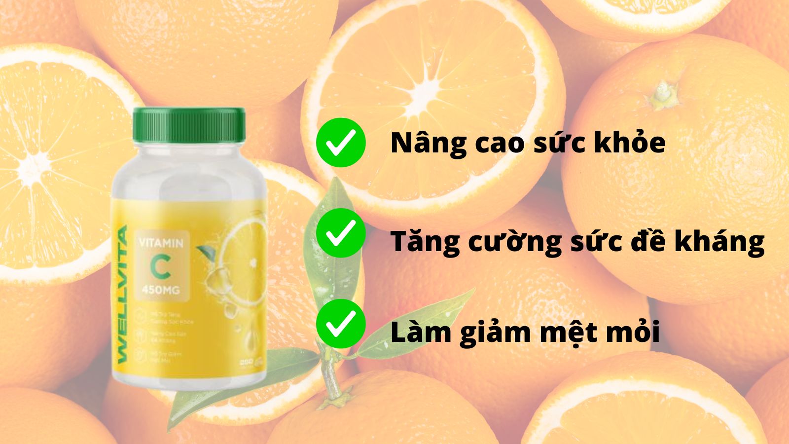 Công dụng tuyệt vời của vitamin C 