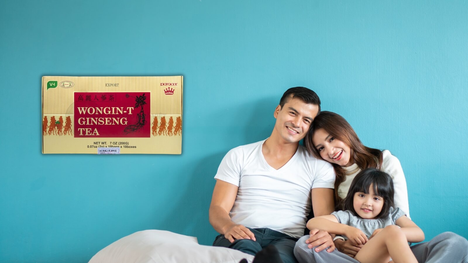 Wongin-T Ginseng Tea là sản phẩm chăm sóc sức khỏe cho cả gia đình