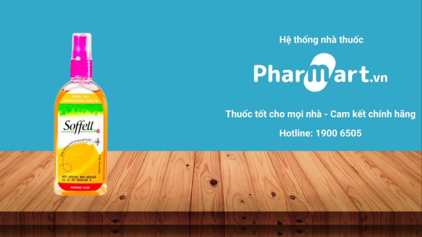 Giá và địa chỉ mua Xịt muỗi Soffell hương cam 80ml uy tín đảm bảo