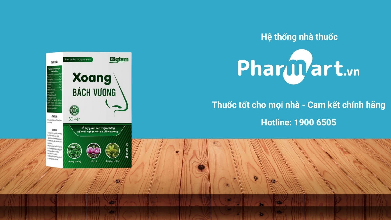 Mua Xoang Bách Vương chính hãng tại Pharmart.vn