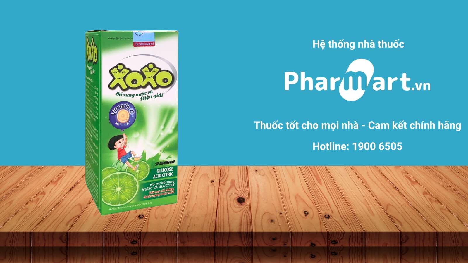 Mua XOXO Chanh chính hãng tại Pharmart.vn