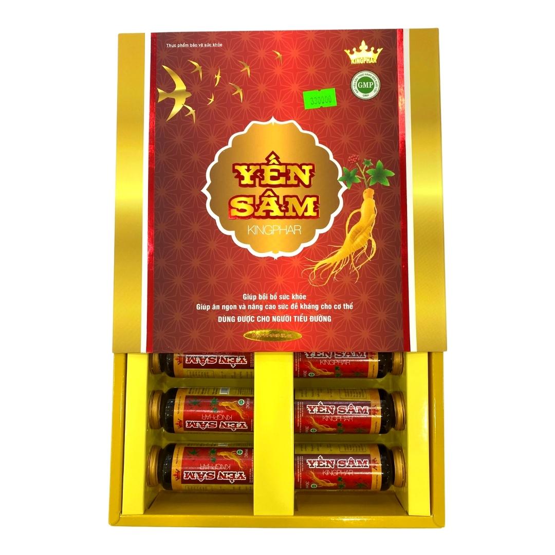 Yến Sâm Kingphar (không đường) bồi bổ sức khỏe
