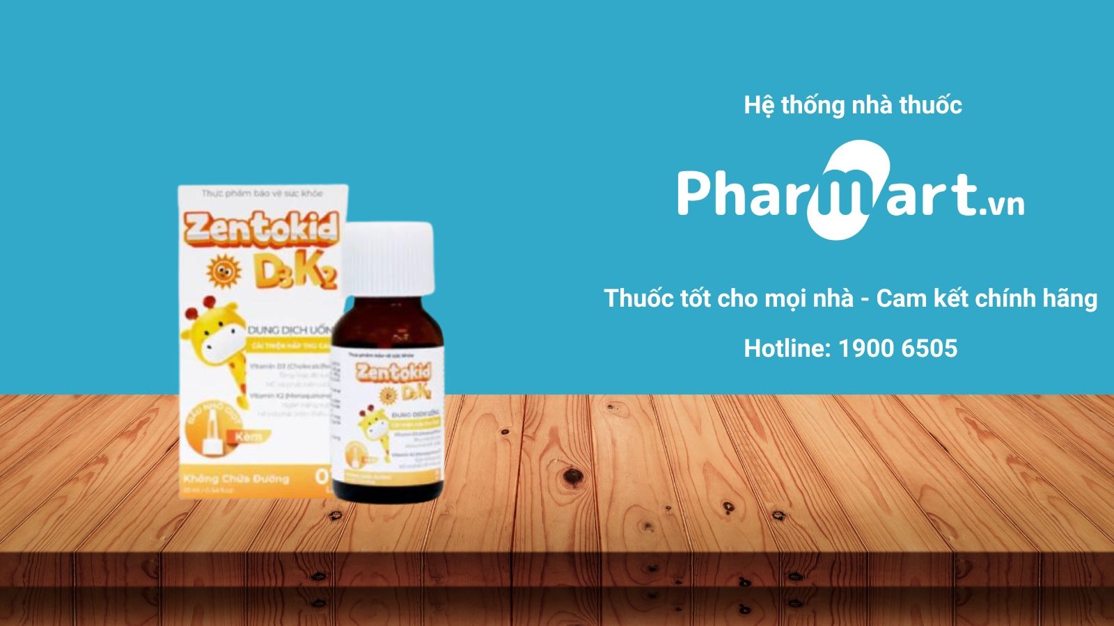 Mua ngay Zentokid D3K2 chính hãng tại Pharmart.vn