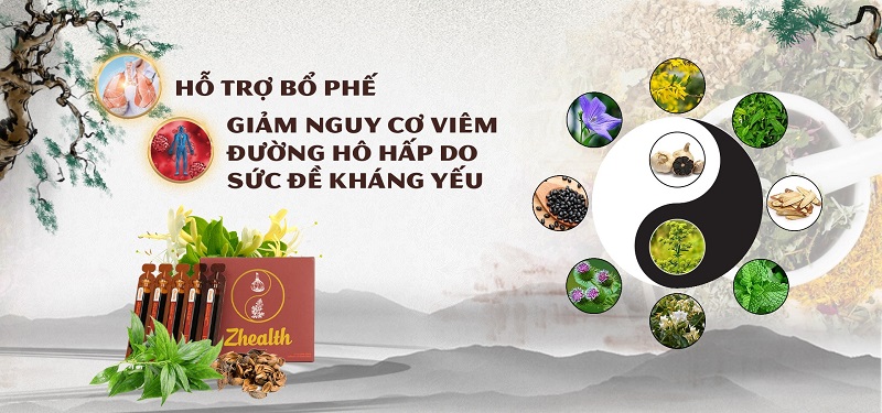 Zhealth giảm viêm đường hô hấp
