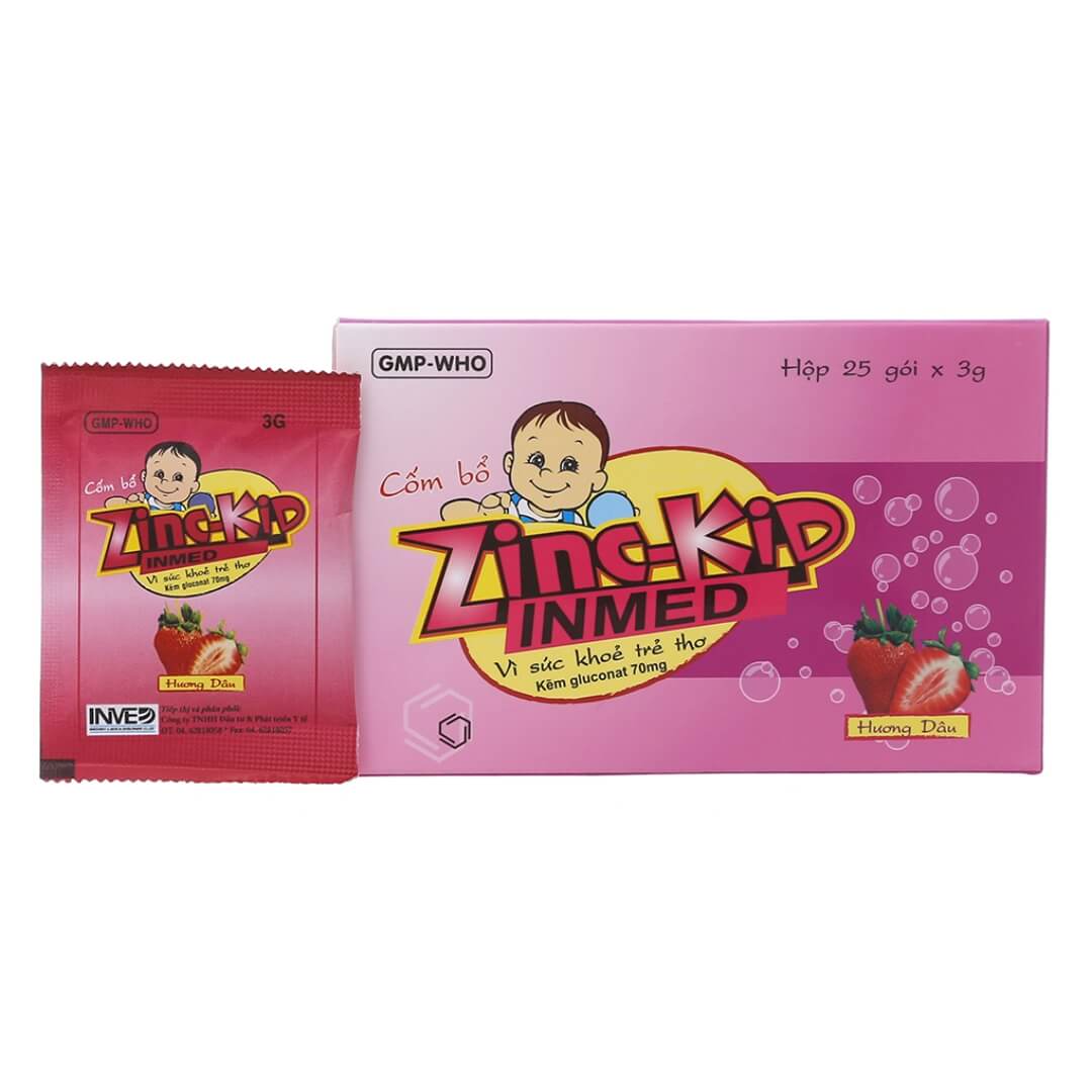 ZinC Kid Inmed Bổ sung kẽm, giảm tiêu chảy ở trẻ nhỏ Pharmart.vn
