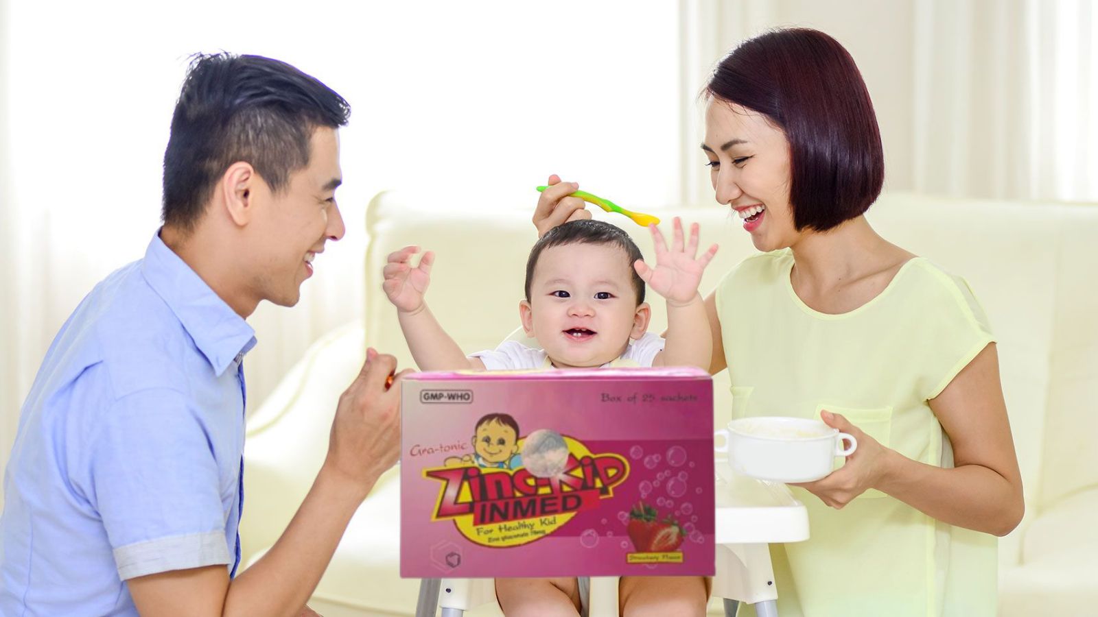 ZinC kid Inmed - Bổ sung kẽm, giảm tiêu chảy ở trẻ nhỏ