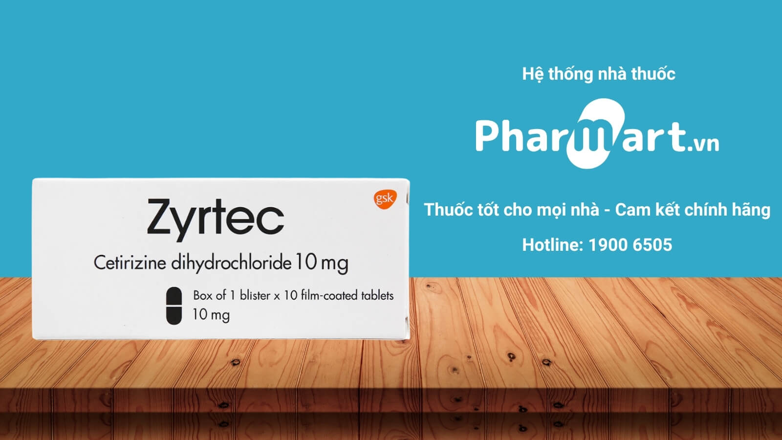 Mua Thuốc Zyrtec chính hãng tại Pharmart.vn