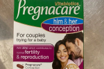  FREE SHIP Vitabiotics Pregnacare Him & Her