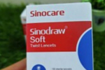 Kim Sinocare Sinodraw Soft Tiệt Trùng Không đau (hộp 50 Kim)